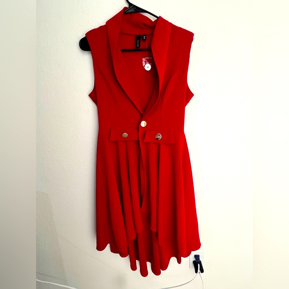 Women’s red dress/shirt